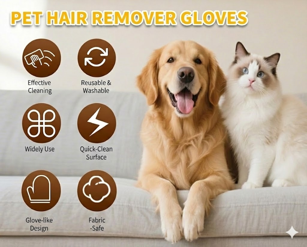 EZ Pet Hair Remover - Buy 1 Get 1 Free! - A Purfect Holiday Gift!